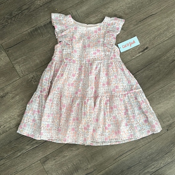 Cat & Jack Dresses Nwt Cat Jack Floral Dress Poshmark
